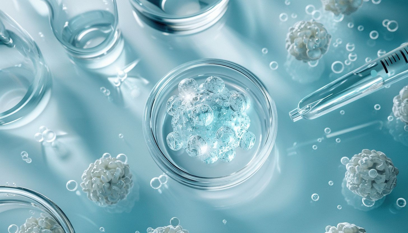 Utilisation de l'acide hyaluronique pour une peau jeune et saine